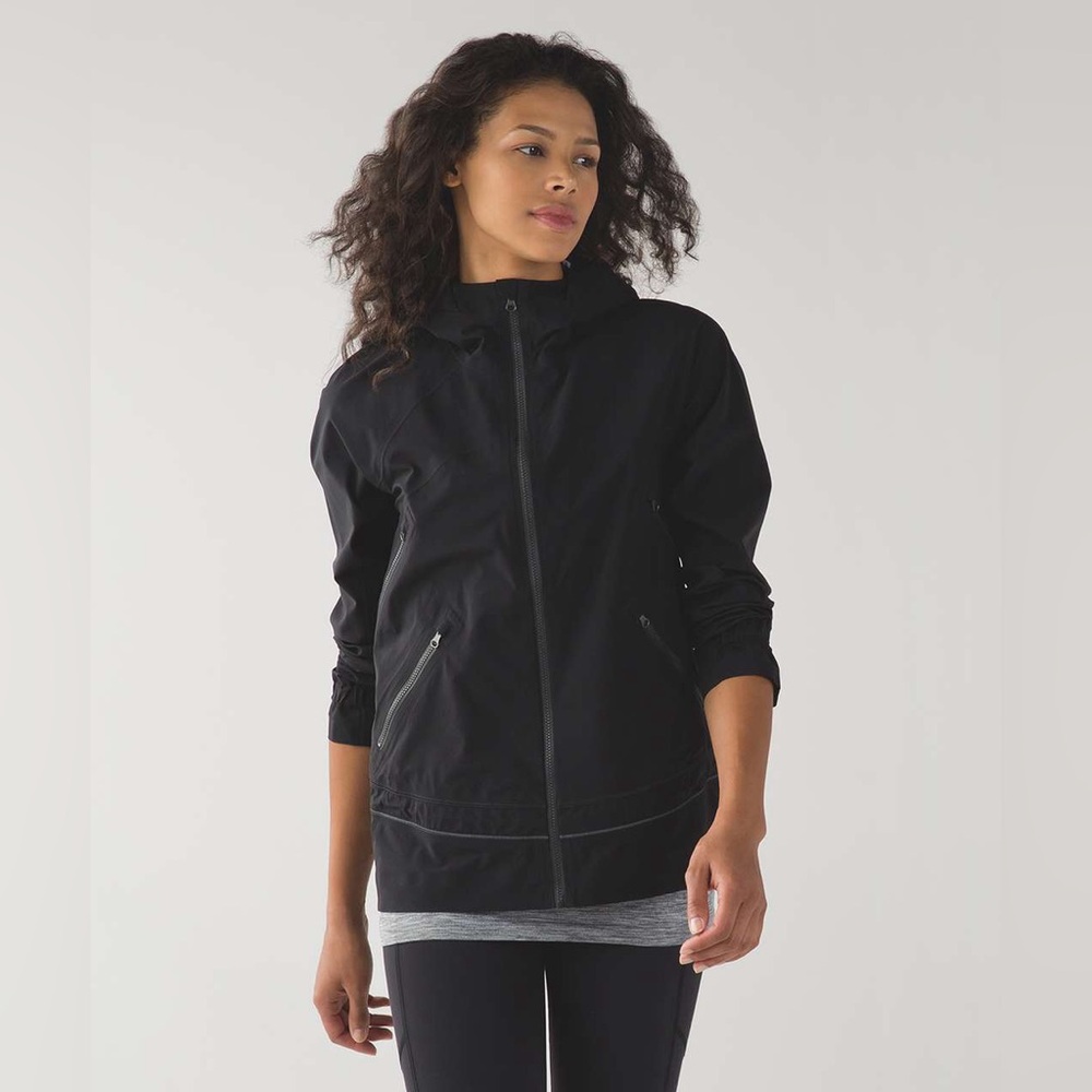 Lululemon Ain’t No Rain Black Jacket
